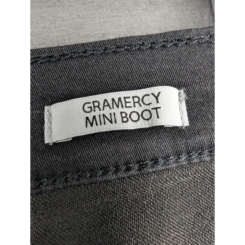 Nine West Jeans Gramercy Mini Boot Black Denim Pants‎ Womens Size 16